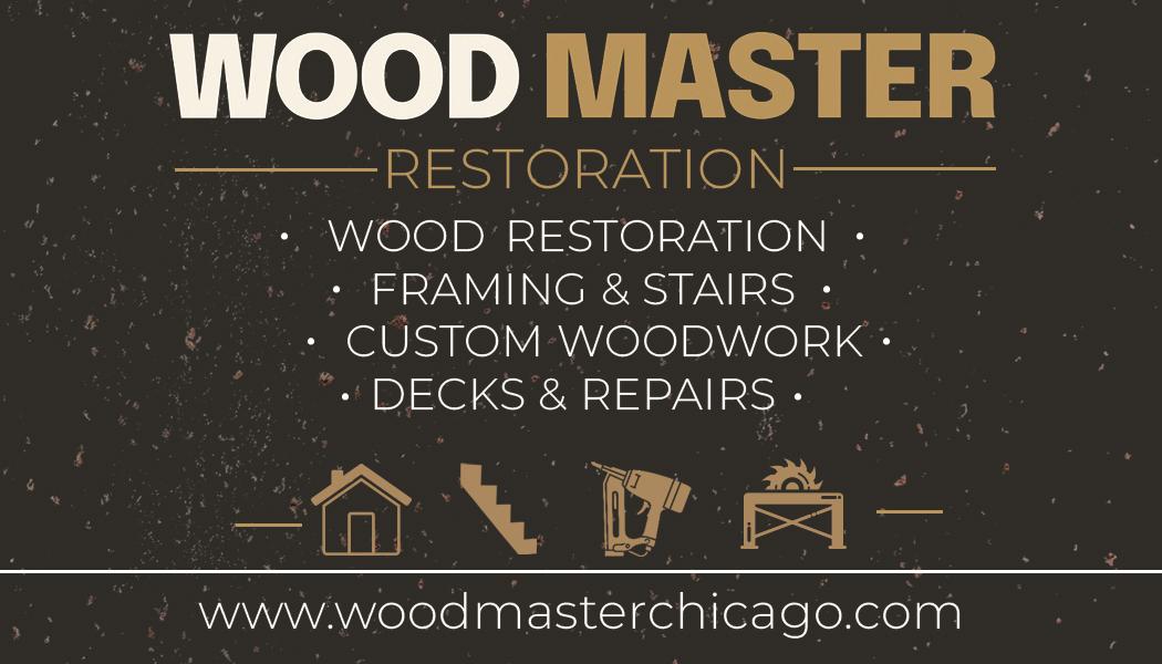 WOOD MASTER Restoration - Business Card Back